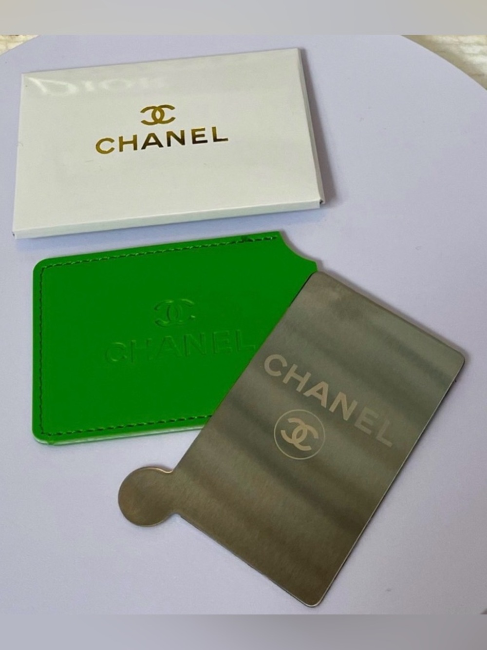 CHANEL Card Holder and Mirror Set - Picture 3 of 3